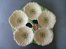 Carlton Ware Poppy Dish Hors D'oeuvre Snack Serving Tray - 5 Yellow Bowls 13.5"