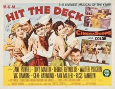 HIT THE DECK (1955) Debbie Reynolds - Public Domain Movie DVD NO CASE