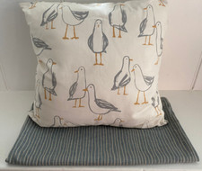 Seagull & Sea stripe  Cushion  Covers new