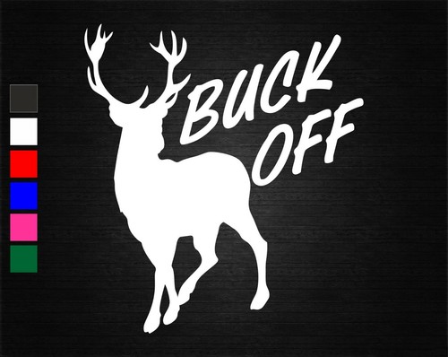 Stag buck off - off, nature