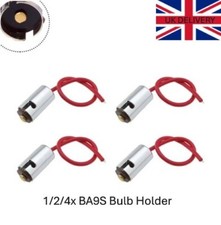 1/2/4x BA9S Light Bulb Socket