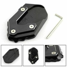 CNC Kickstand Side Stand Plate Extension Pad For BMW R1200 GS LC 17-18 Black
