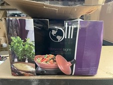 Moroccan Electric Tagine – Unused – 1.75L – 250W – Terracotta Clay Pot