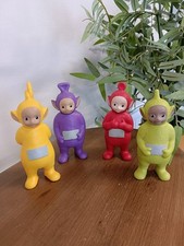 Vintage Teletubbies Figure Full Set of 4 Cbeebies 5”