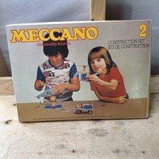 Vintage Boxed Meccano Standard Range Construction Set 2 New Unopened Rare 1977