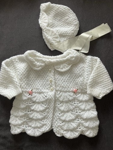 Baby white lacy - white, jacket