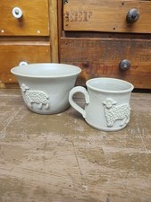 Vintage Art Pottery Sheep
