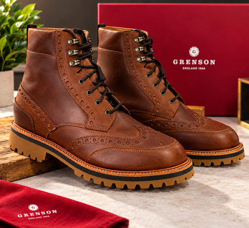 Grenson fred men brown - fred, wp