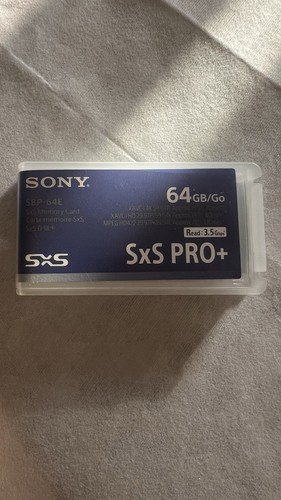Sony sxs pro 64g brand - pro+, new