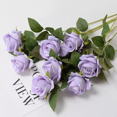 20pcs artificial single rose - 1-20pcs,