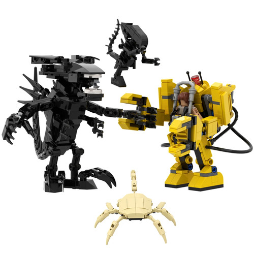 Moc facehugger alien queen - facehugger,