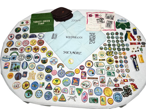 Huge 1980s girl scout usa - huge,