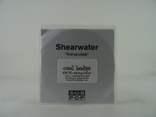 SHEARWATER IMMACULATE (C41) 1 Track Promo CD Single including White Sleeve SUB P