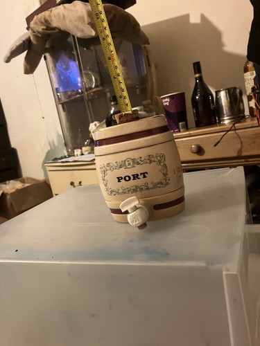 Vintage wade port barrel - port,