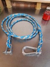 2 Tree Swing Conversion Extension Rope 10FT WITH CLIPS Fix to  Branch / Pole NEW