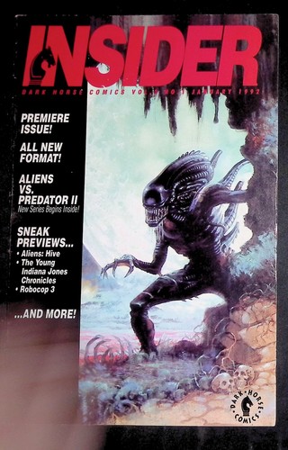 Dark horse comics insider - dark,