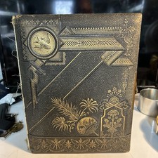 Victorian leatherbound music - leatherbound,