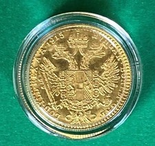 Austria 1915 Gold 1 Ducat