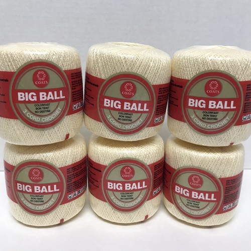 Coats big ball - crochet, thread