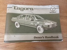 Talbot Tagora Owners Hand Book
