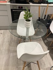 Dining Table And Chairs 2 . VGC. Dinning Table not Used