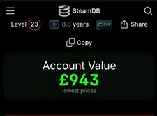Steam Account For Sale 8 years