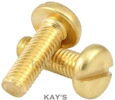 M6 solid brass - m5,