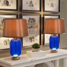Crystal-like Glass Table Lamp