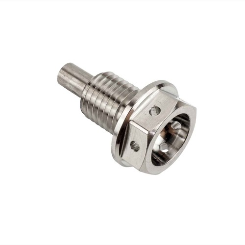 Titanium oil drain plug fits - oil,