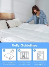 Mattress Topper 4" Inch/10cm