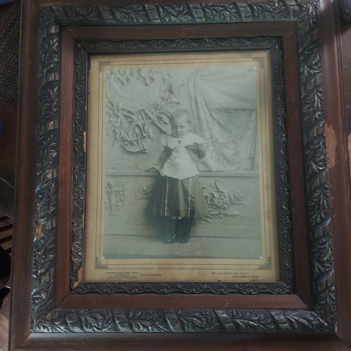 Antique portrait little boy - portrait, ,