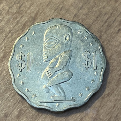Cook islands one dollar 2015 - 1,