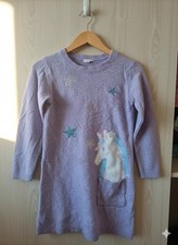 TU Kids 5-6yrs Unicorn Jumper Dress 🦄