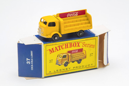 Matchbox coca cola lorry no - 37,