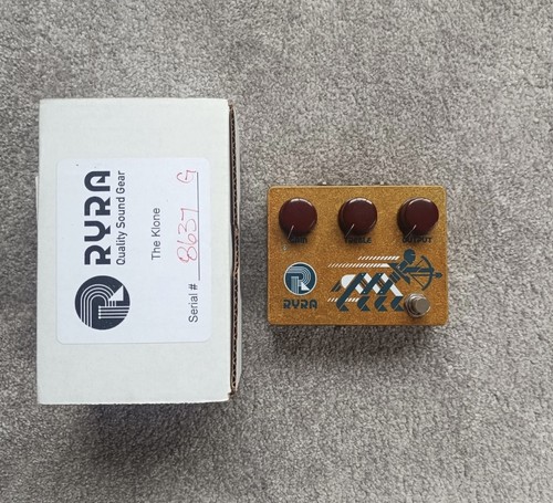 Ryra klone overdrive pedal - klone,
