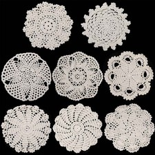 8Pcs 17-20cm Vintage Hand
