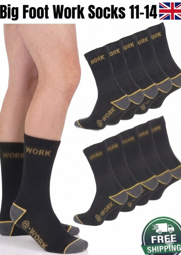 Mens big foot heavy - heavy, duty