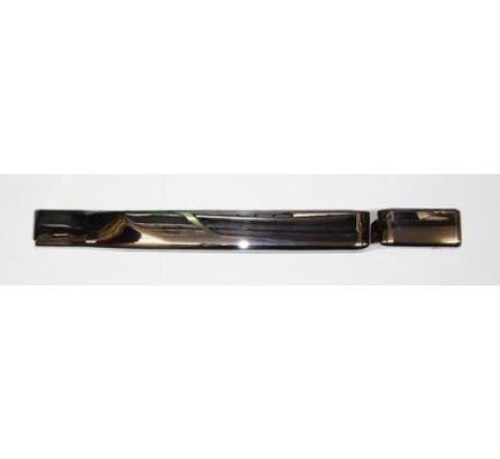 Front bumper corner chrome h - bumper,