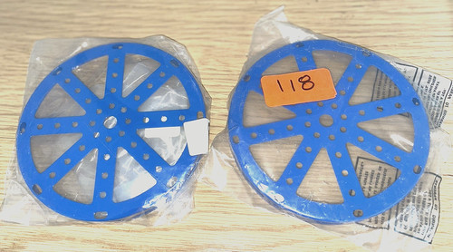 Meccano blue circ - blue, parts