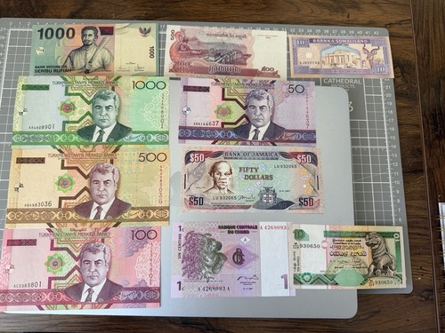 Various bank notes including - various,