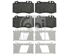 Front FEBI BILSTEIN 16454 Brake Pad Set, disc brake for MERCEDES-BENZ,MERCEDES-B