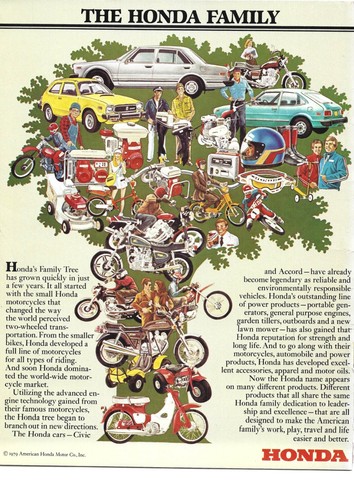 1982 honda vintage magazine - vintage,