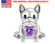 French Bulldog Purple Amethyst