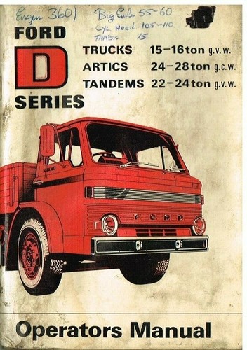 Ford series truck - d,