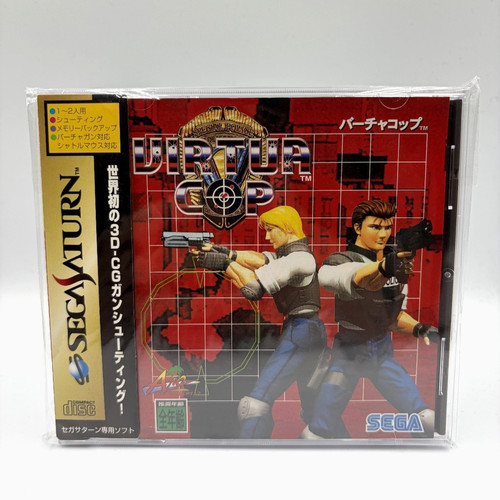 Virtua cop sega saturn japan - cop,