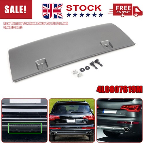 Rear bumper tow hook - bumper, cover