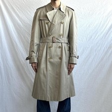 mens vintage burberry beige