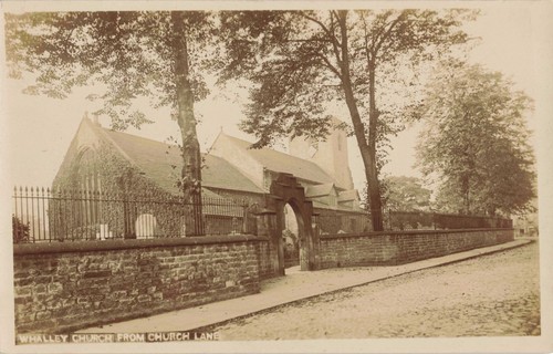 Whalley church from - from,