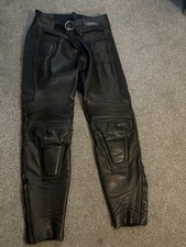 men's Leather Motorcycle Pants