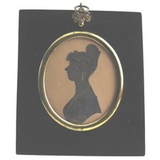 Antique Georgian painted  Wood